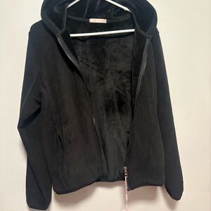 Women's Black Hooded Jacket